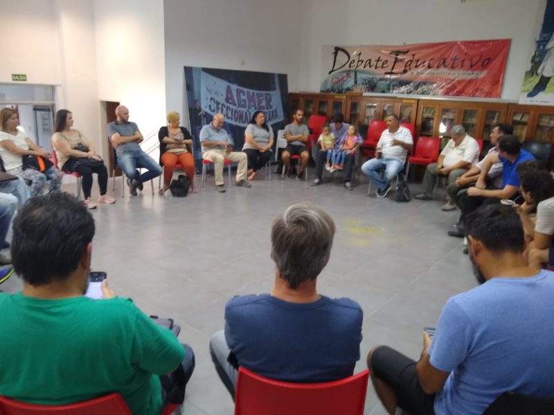 Reunión de la Multisectorial Entre Ríos: ATE y CTA-A convocan a movilizar contra el FMI