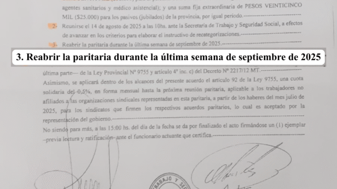 Acta. 21 de julio de 2025